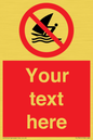 PL7391: Custom No windsurfing