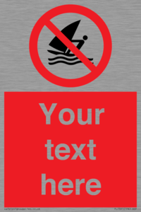 PL7391: Custom No windsurfing