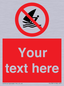 PL7391: Custom No windsurfing