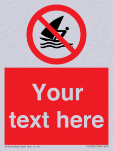 PL7391: Custom No windsurfing