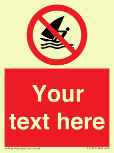 PL7391: Custom No windsurfing