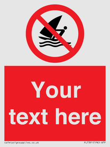 PL7391: Custom No windsurfing