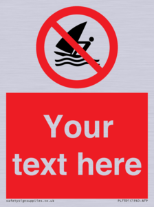 PL7391: Custom No windsurfing