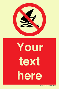 PL7391: Custom No windsurfing