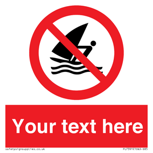 PL7391: Custom No windsurfing