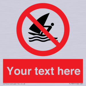 PL7391: Custom No windsurfing