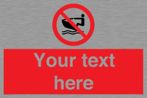 PL7394: Custom No personal water craft