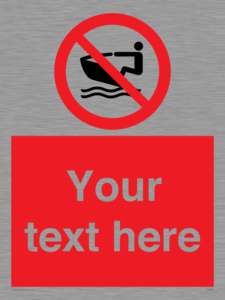 PL7394: Custom No personal water craft