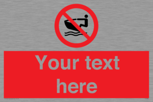 PL7394: Custom No personal water craft