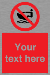 PL7394: Custom No personal water craft