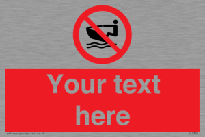 PL7394: Custom No personal water craft