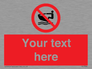 PL7394: Custom No personal water craft