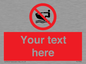 PL7394: Custom No personal water craft
