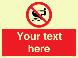 PL7394: Custom No personal water craft