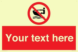 PL7394: Custom No personal water craft
