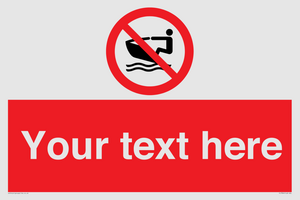 PL7394: Custom No personal water craft
