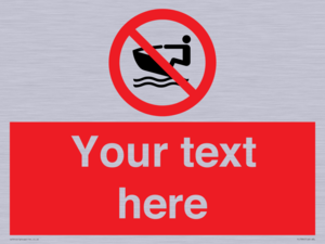 PL7394: Custom No personal water craft