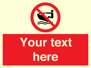 PL7394: Custom No personal water craft