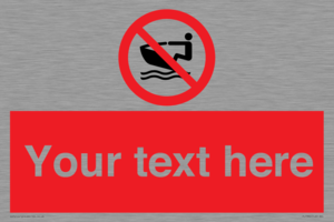 PL7394: Custom No personal water craft