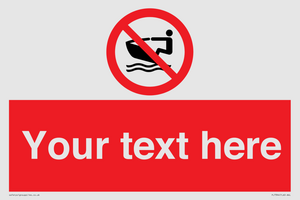 PL7394: Custom No personal water craft