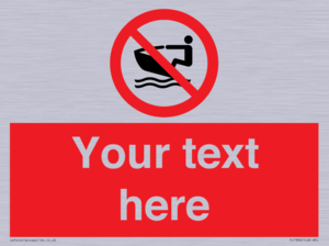 PL7394: Custom No personal water craft
