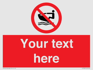 PL7394: Custom No personal water craft