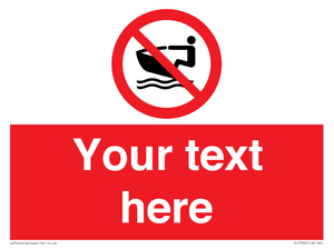 PL7394: Custom No personal water craft