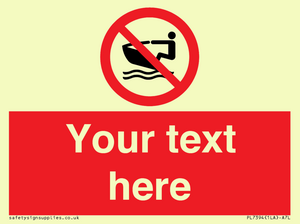 PL7394: Custom No personal water craft