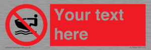 PL7394: Custom No personal water craft