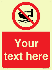 PL7394: Custom No personal water craft