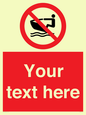 PL7394: Custom No personal water craft