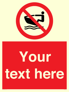 PL7394: Custom No personal water craft