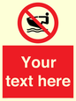 PL7394: Custom No personal water craft