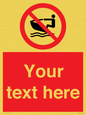 PL7394: Custom No personal water craft