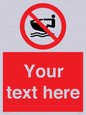 PL7394: Custom No personal water craft