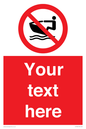 PL7394: Custom No personal water craft