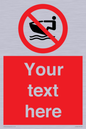 PL7394: Custom No personal water craft