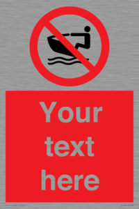 PL7394: Custom No personal water craft