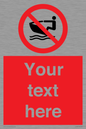 PL7394: Custom No personal water craft