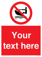 PL7394: Custom No personal water craft