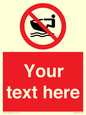 PL7394: Custom No personal water craft