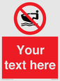 PL7394: Custom No personal water craft