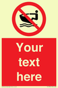 PL7394: Custom No personal water craft