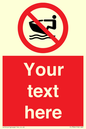 PL7394: Custom No personal water craft