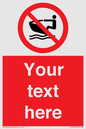 PL7394: Custom No personal water craft