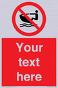 PL7394: Custom No personal water craft