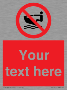 PL7394: Custom No personal water craft