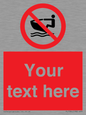 PL7394: Custom No personal water craft