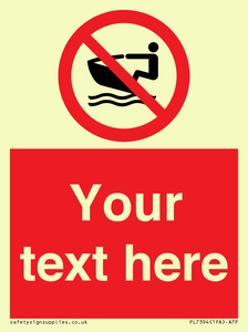 PL7394: Custom No personal water craft