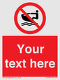 PL7394: Custom No personal water craft
